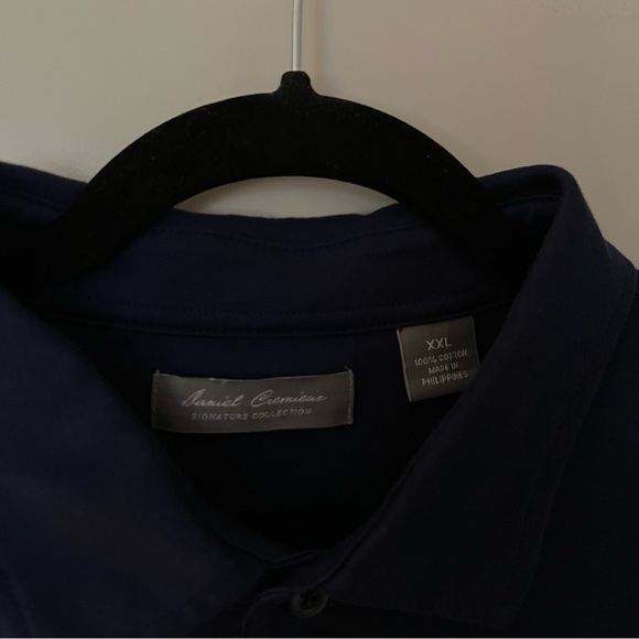 Daniel Cremieux mens knit short sleeve button down shirt | size 2XL - Picture 4 of 9